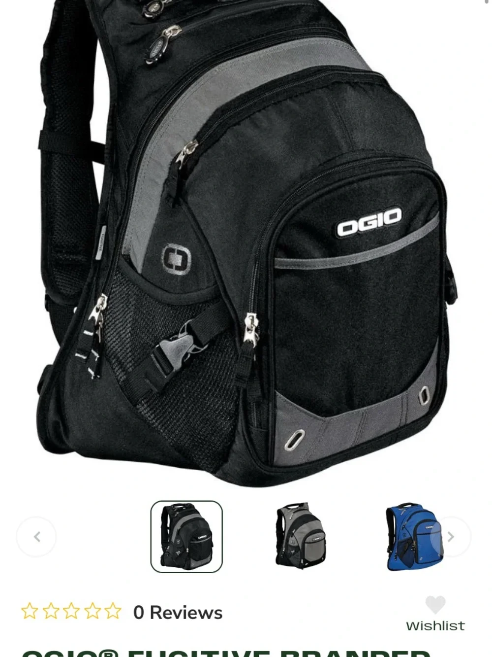 OGIO backpack built